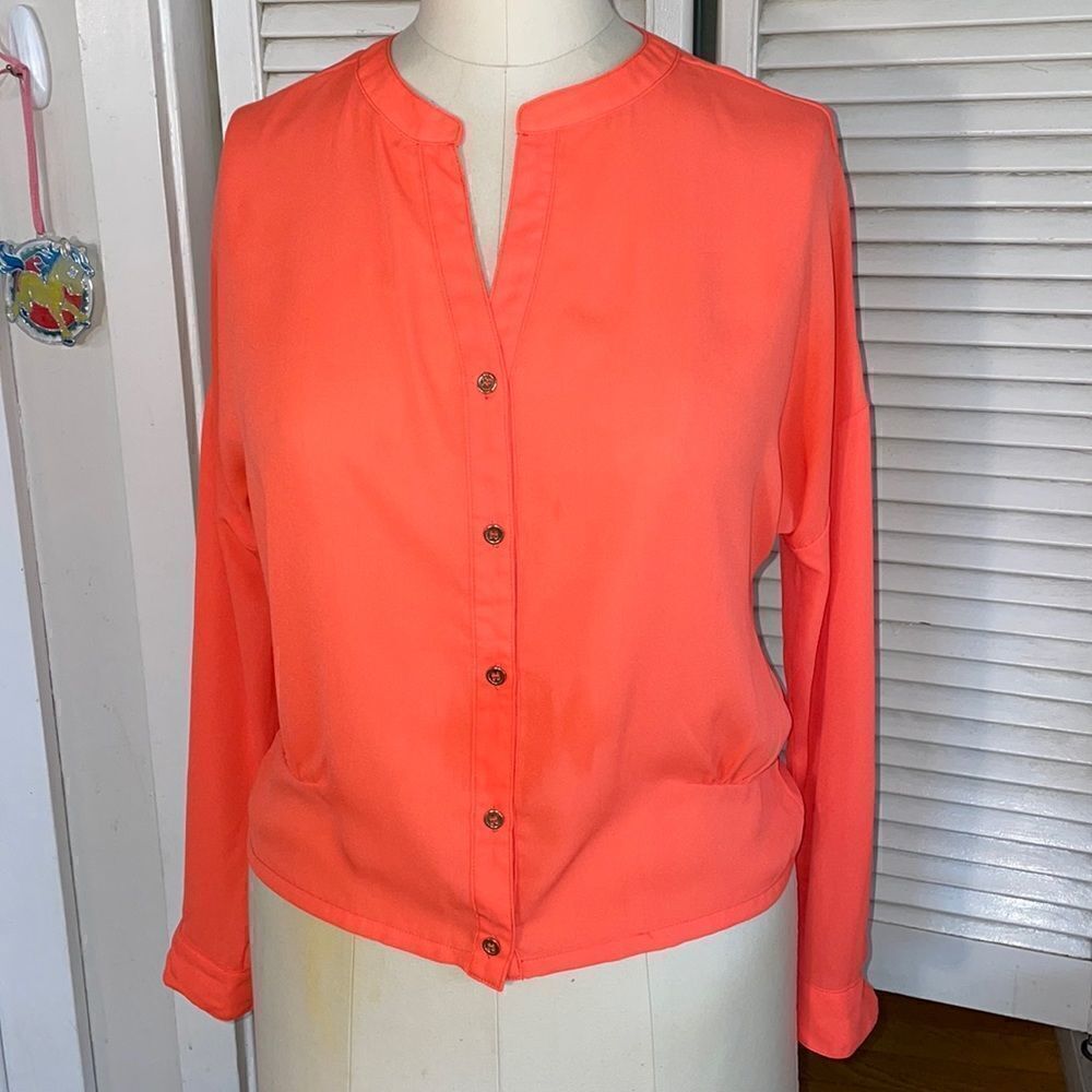 Xhilaration Sheer Blouse 